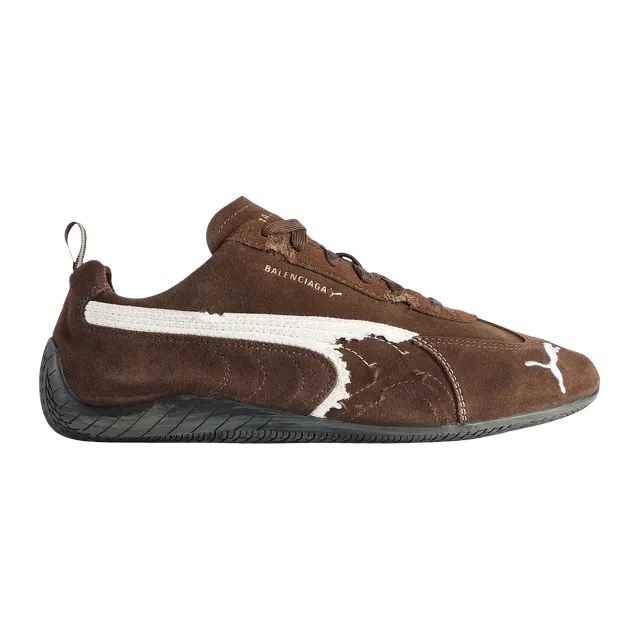 Balenciaga Puma x Speedcat Brown — Authentic Balenciaga in stock at CLZTURE