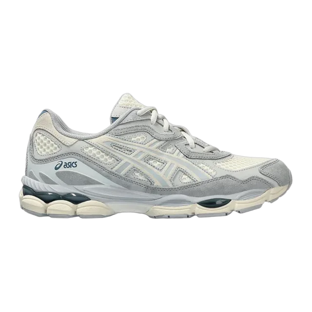Asics Gel-Nyc Ivory Mid Grey — Authentic Asics at CLZTURE