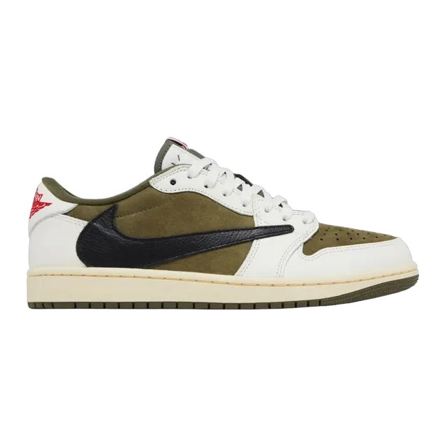 Travis Scott X Jordan 1 Low Og Sp Reverse Olive / Medium Olive — Authentic Jordan at CLZTURE