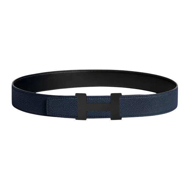 Hermès Boucle Constance 38Mm Black Blue — Authentic Accessories at CLZTURE