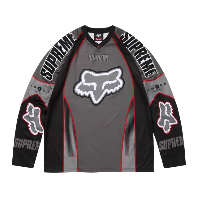 Supreme x Fox Racing Dmx Jersey Black — Authentic Supreme in stock at CLZTURE