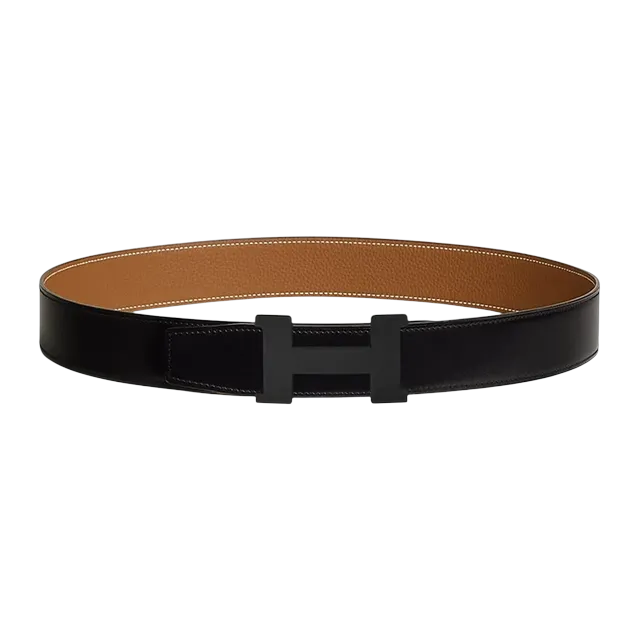 Hermès Boucle Constance 38Mm Black Brown — Authentic Accessories at CLZTURE