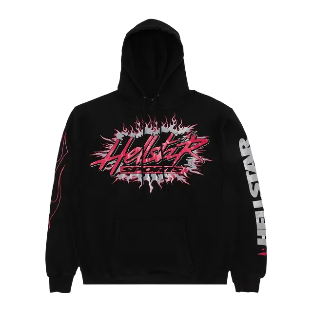 Hellstar Sports Future Flame Hoodie Black — Authentic Hoodies & Sweats at CLZTURE