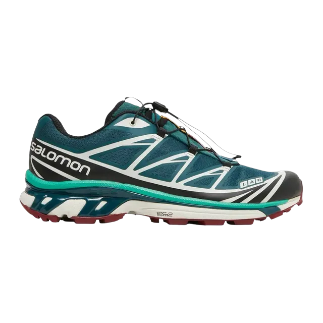Salomon Xt-6 Deep Teal Biking Red — Authentic Salomon in stock at CLZTURE