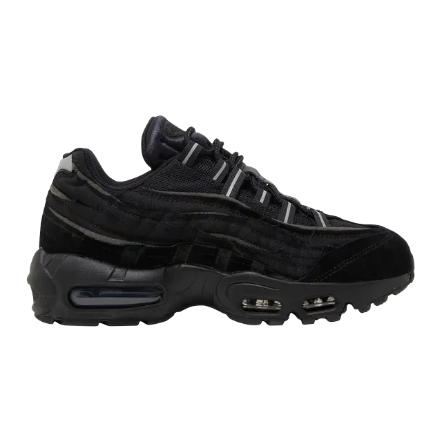 Comme des Garçons x Air Max 95 Black — Authentic Shoes & Footwear at CLZTURE