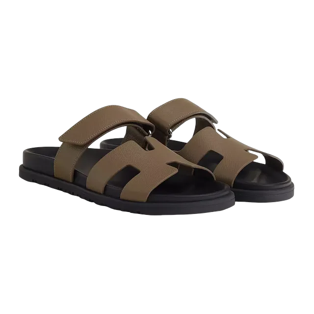 Hermès Sandals Chypre Brown — Authentic Hermès in stock at CLZTURE