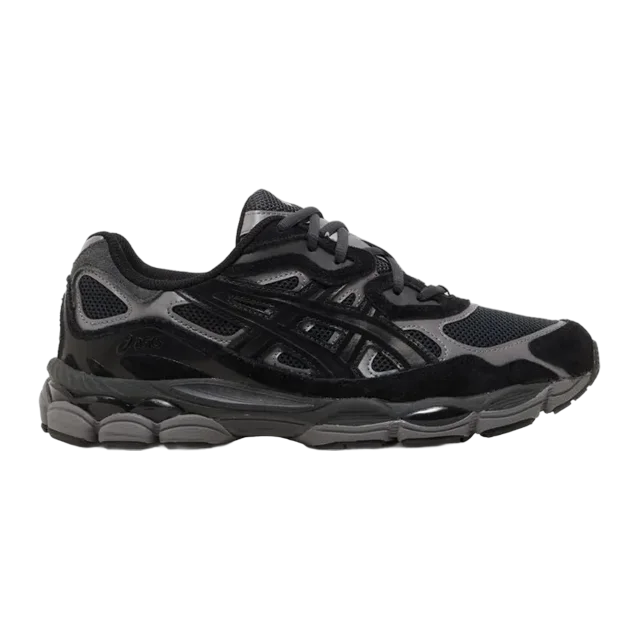 Asics Gel-Nyc Black Graphite Grey — Authentic Asics at CLZTURE