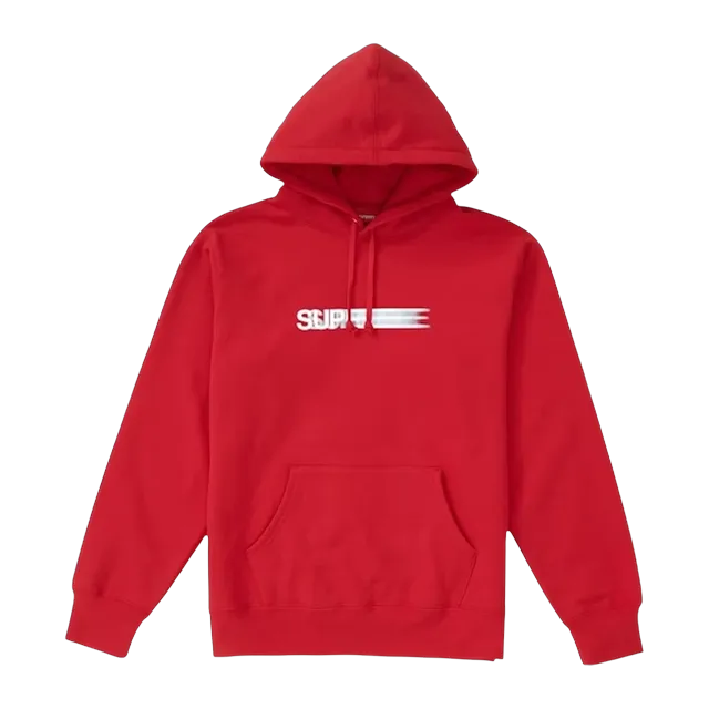 Supreme Motion Hooded Red — Authentic Supreme in stock at CLZTURE