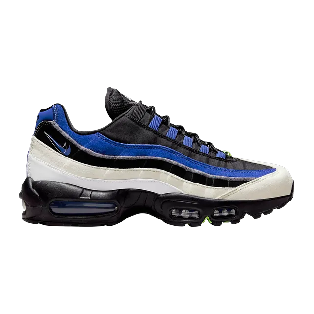 Air Max 95 Double Swoosh – Black Game Royal — Authentic Shoes & Footwear at CLZTURE
