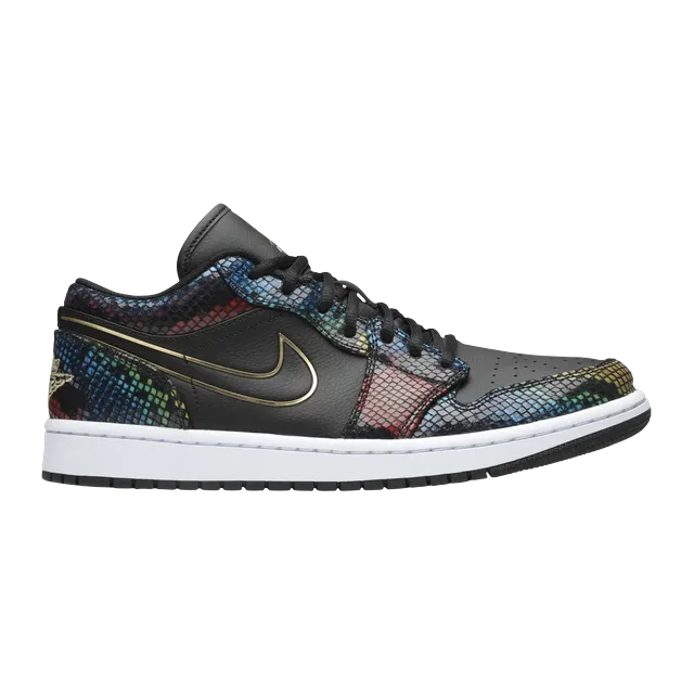 Air Jordan 1 Low Multi Snakeskin — Authentic Jordan in stock at CLZTURE