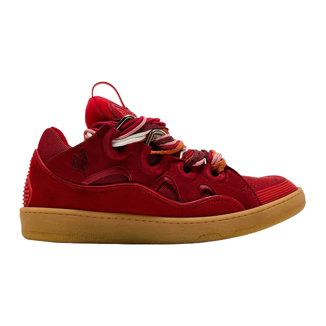 Lanvin Sneakers Curb Red — Authentic Shoes & Footwear at CLZTURE