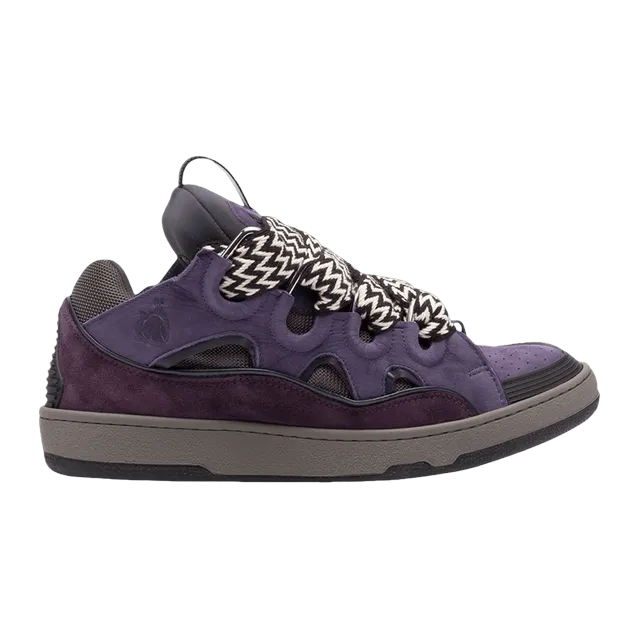 Lanvin Sneakers Curb Purple — Authentic Shoes & Footwear at CLZTURE