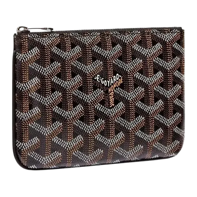 Goyard Pouch Sénat Mini 15Cm Black — Authentic Clutches & Pouches at CLZTURE
