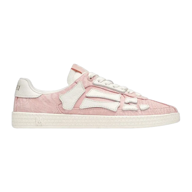 Amiri Bandana Denim Pacific Bones Pink — Authentic Shoes & Footwear at CLZTURE