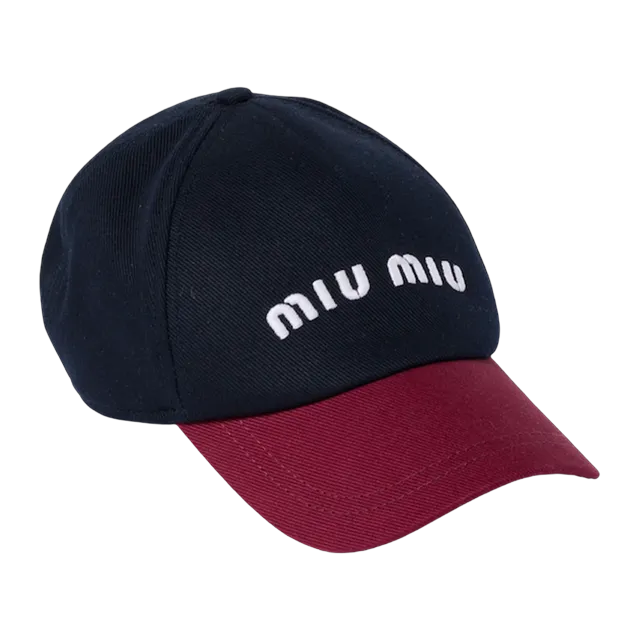 Miu Miu Cap Drill Blue — Authentic Caps & Beanies at CLZTURE