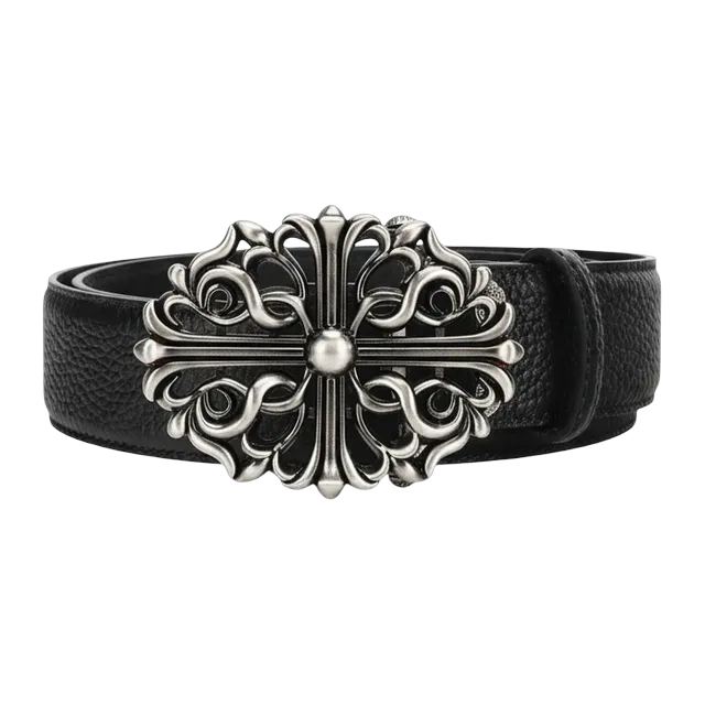 Chrome Hearts Belt Buckle Silver — Authentic Accessories at CLZTURE