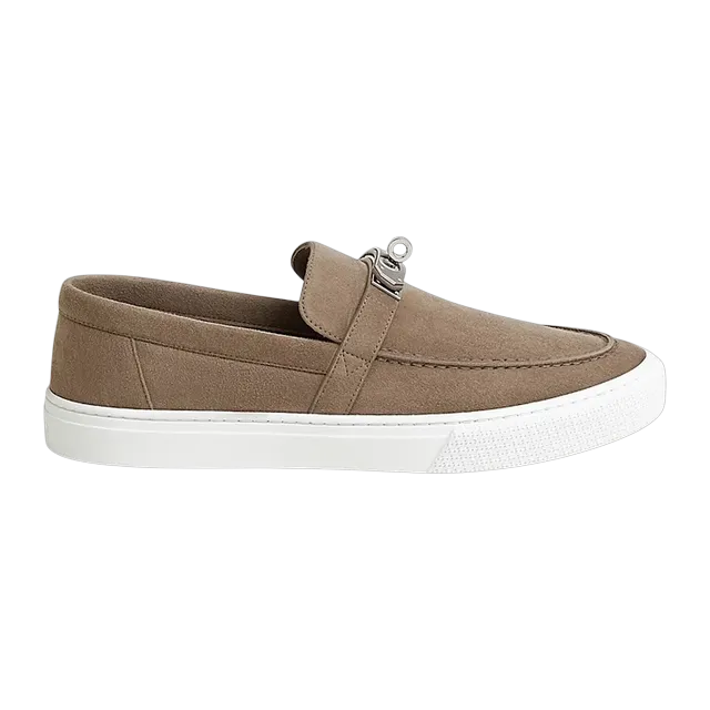 Hermès Sneakers Slip-On Game Brown — Authentic Shoes & Footwear at CLZTURE