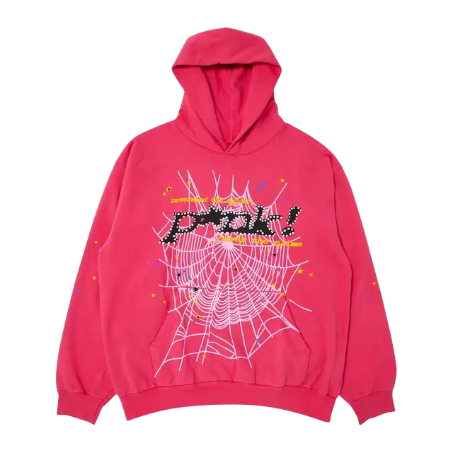 Sp5der P*Nk Hoodie Pink — Authentic Hoodies & Sweats at CLZTURE