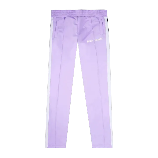 Palm Angels Classic Track Pants Lilac/White — Authentic Palm Angels in stock at CLZTURE
