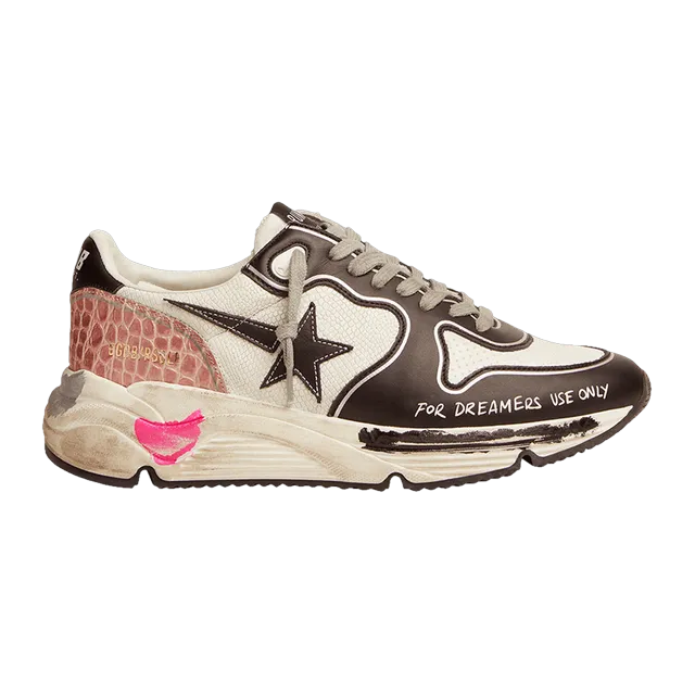 Golden Goose Sneakers Running Sole Brown — Authentic Golden Goose in stock at CLZTURE