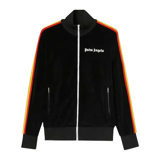 Palm Angels Classic Logo Track Black — Authentic Jackets & Outerwear at CLZTURE