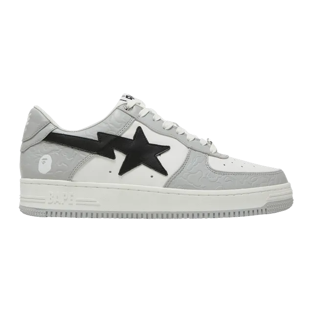BAPE Bapesta Low M2 White Grey — Authentic Shoes & Footwear at CLZTURE