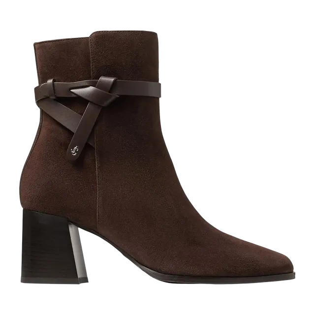 Jimmy Choo Lawton Ankle Boot 65Mm Brown — Authentic Boots at CLZTURE