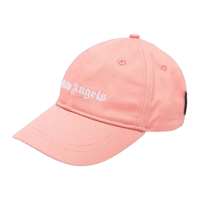 Palm Angels Cap Baseball logo Pink — Authentic Caps & Beanies at CLZTURE
