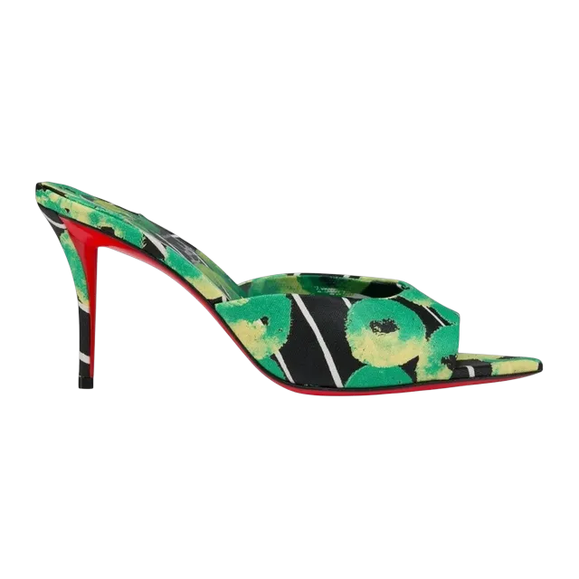 Christian Louboutin Miss z Mule 80Mm Multi — Authentic Christian Louboutin in stock at CLZTURE