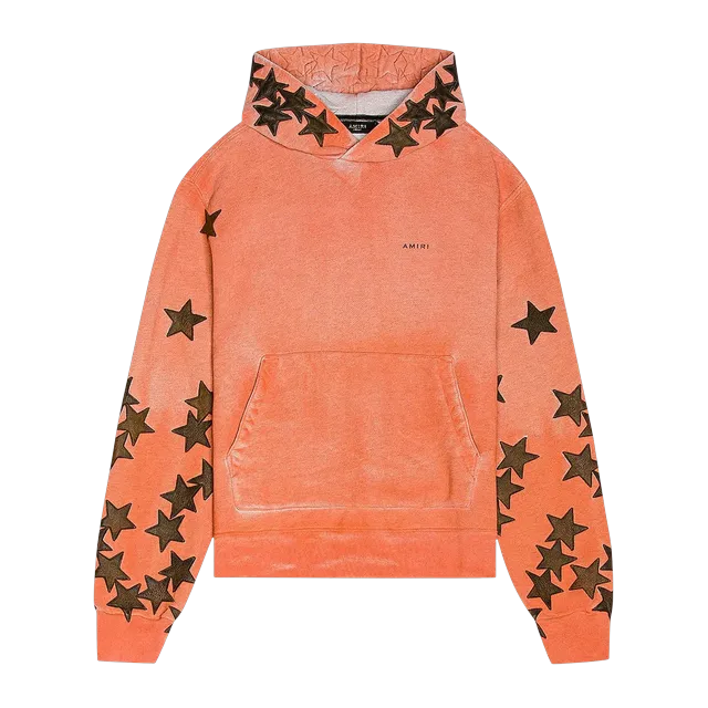 Amiri Chemist Star Hoodie Orange/Black — Authentic Hoodies & Sweats at CLZTURE