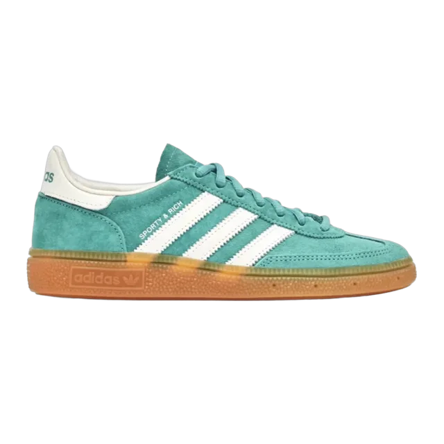Adidas Handball Spezial X Sporty & Rich Green Gum — Authentic Adidas at CLZTURE