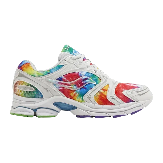 Saucony Progrid Triumph 4 Tie-Dye – White — Authentic at CLZTURE