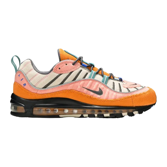 Air Max 98 Corduroy Pack – Orange — Authentic Shoes & Footwear at CLZTURE