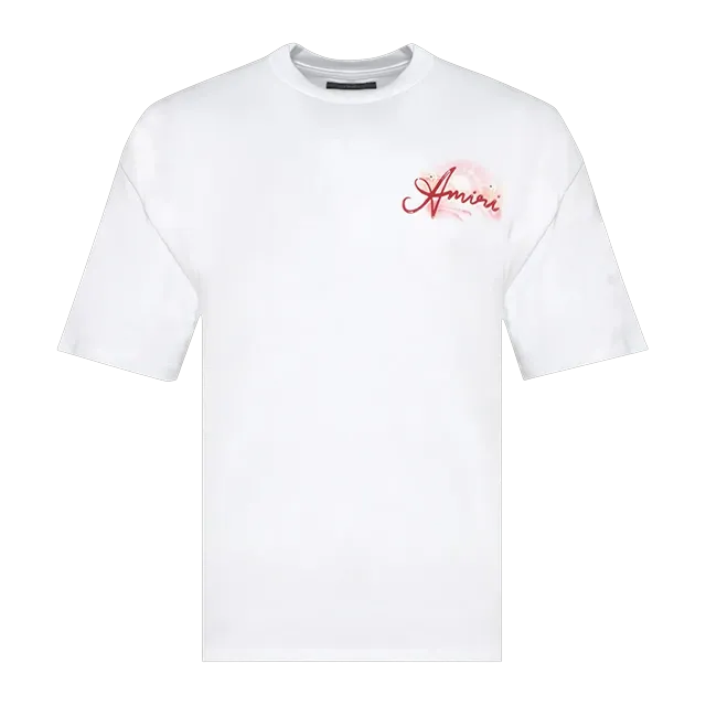 Amiri Airbrush Oversized T-Shirt White — Authentic AMIRI in stock at CLZTURE