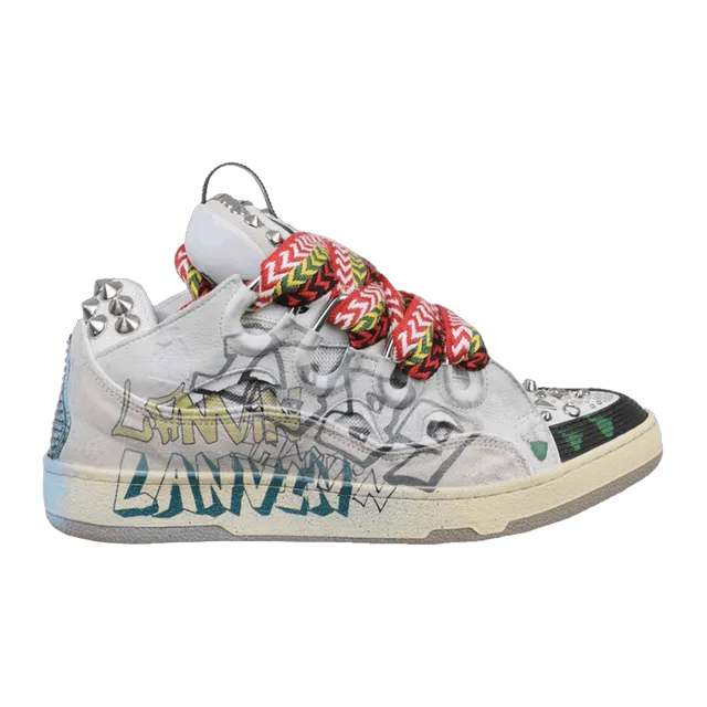 Lanvin Sneakers Curb White — Authentic Shoes & Footwear at CLZTURE