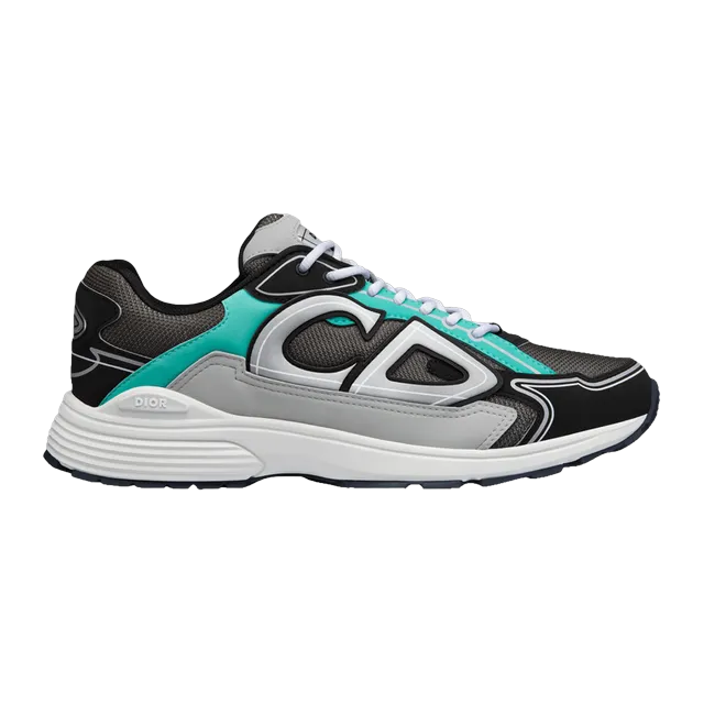 Dior Sneakers B30 Reflective Anthracite Green — Authentic Shoes & Footwear at CLZTURE