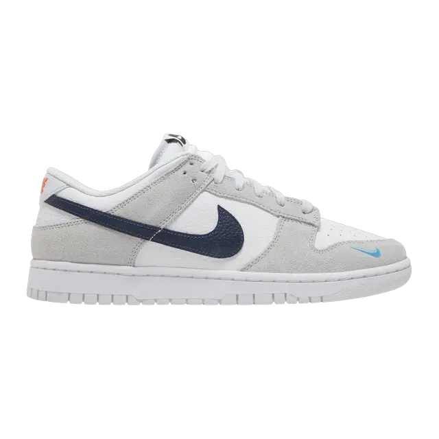 Dunk Low Mini Swoosh – Football Grey Midnight Navy — Authentic Shoes & Footwear at CLZTURE