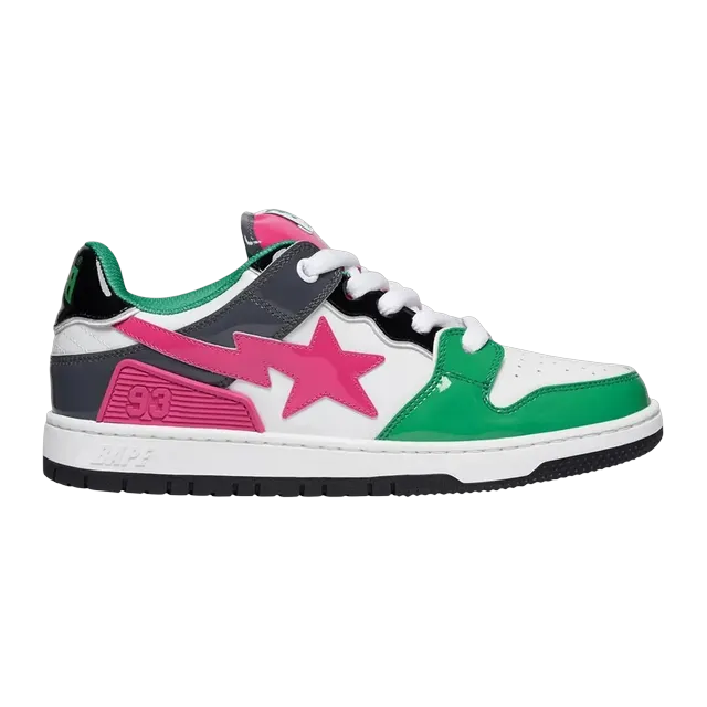 BAPE Sk8 Sta #2 M1 Green — Authentic Shoes & Footwear at CLZTURE