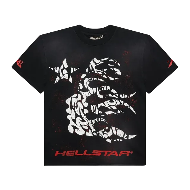 Hellstar Thorn T-Shirt Red — Authentic T-Shirts at CLZTURE