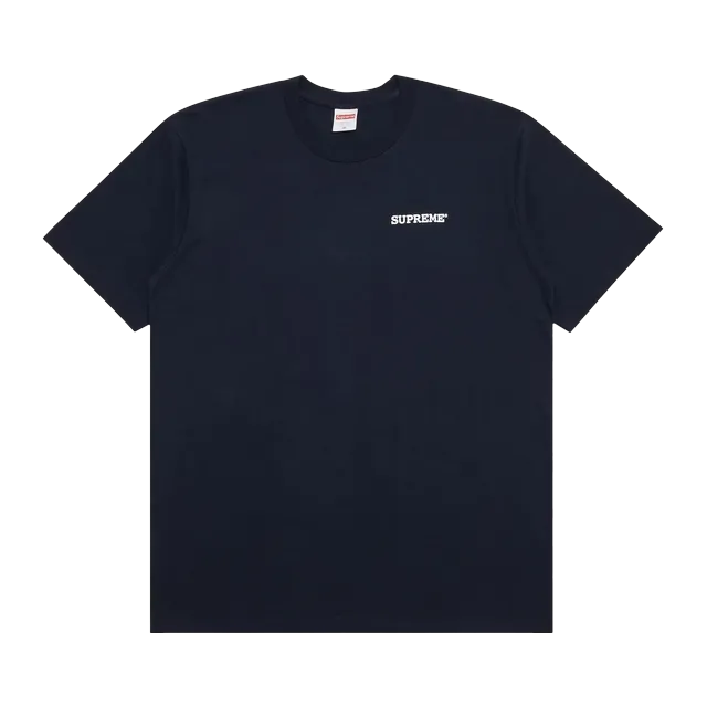 Supreme Patchwork T-Shirt Navy — Authentic Supreme in stock at CLZTURE