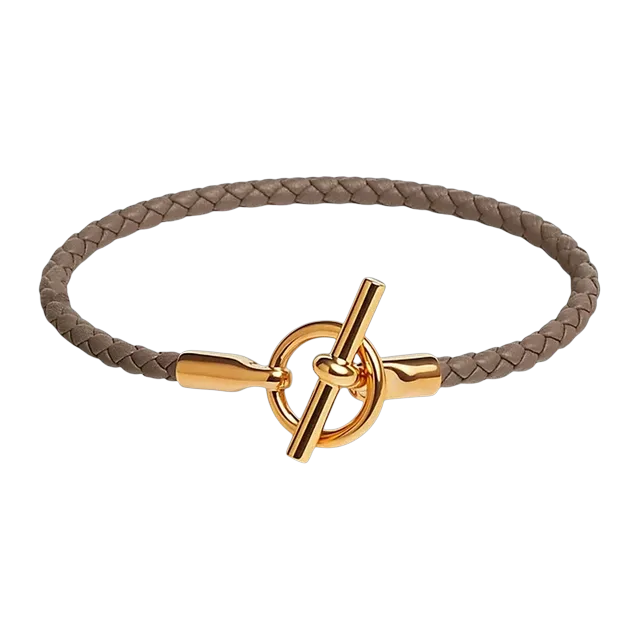 Hermès Bracelet Glénan h Grey — Authentic Jewelry at CLZTURE