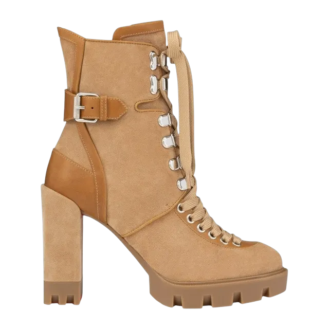 Christian Louboutin Macademia 100Mm Brown — Authentic Christian Louboutin in stock at CLZTURE