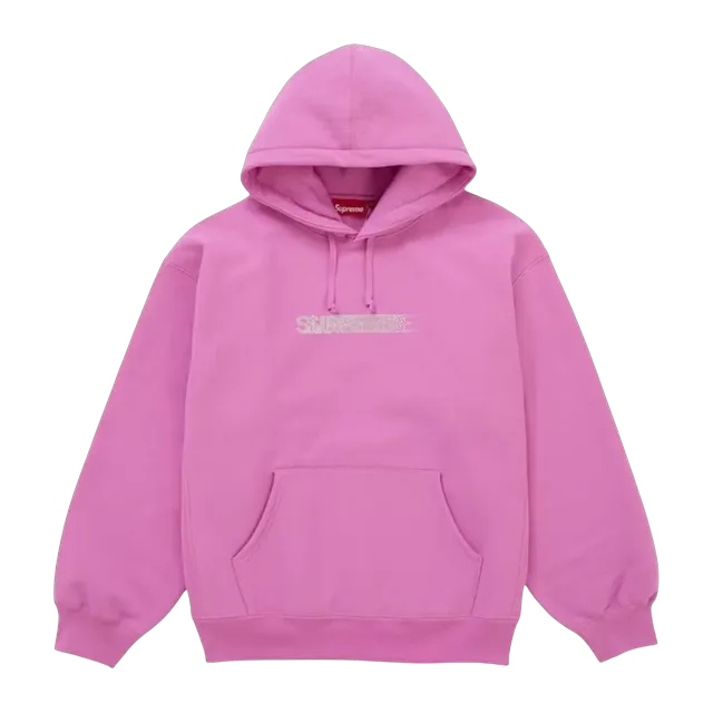 Supreme Swarovski x Motion Hooded Pink — Authentic Supreme in stock at CLZTURE