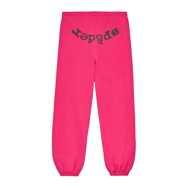 Sp5der Legacy Sweatpant Pink/Black — Authentic Sp5der in stock at CLZTURE