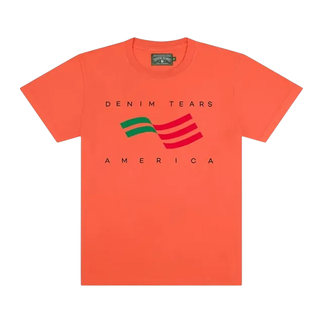Denim Tears America Sportswear Orange — Authentic Denim Tears in stock at CLZTURE