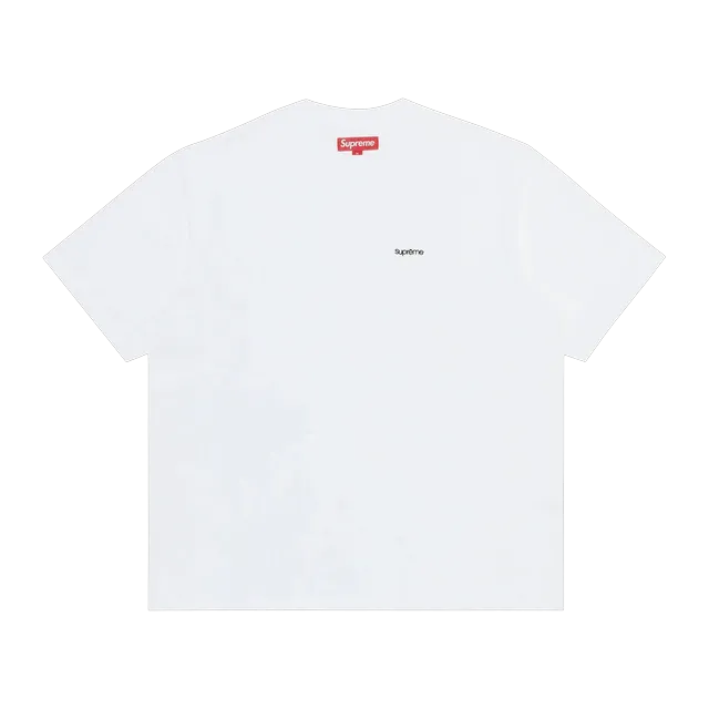 Supreme Shorts-Sleeve Pocket T-Shirt White — Authentic Supreme in stock at CLZTURE