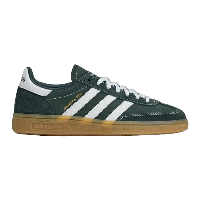 Adidas Handball Spezial Sporty & Rich Dark Green — Authentic Adidas at CLZTURE