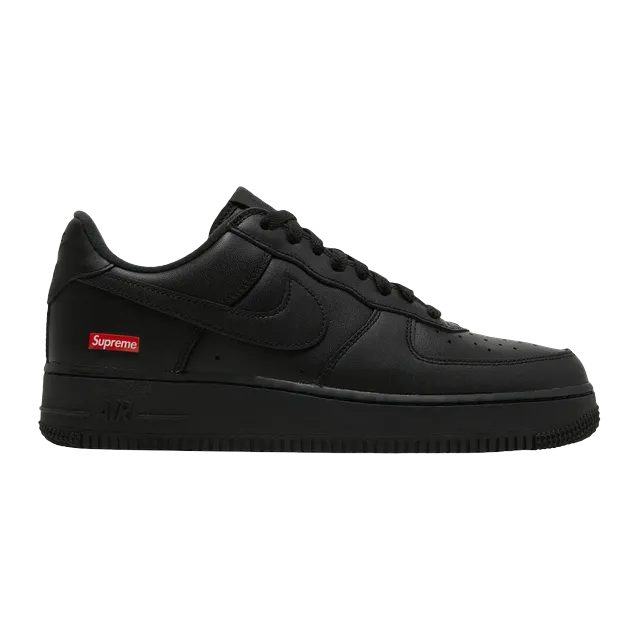Supreme x Air Force 1 Low Box Logo Black — Authentic Shoes & Footwear at CLZTURE