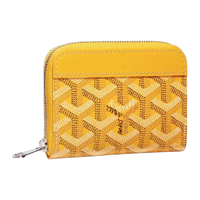Goyard Porte-Monnaie Matignon Mini 10Cm Yellow — Authentic Accessories at CLZTURE