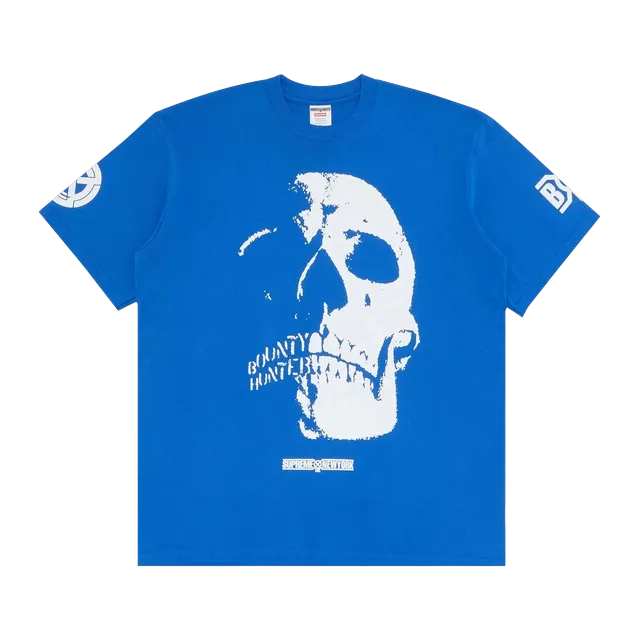 Supreme Bounty Hunter Skulls T-Shirt Royal — Authentic Supreme in stock at CLZTURE